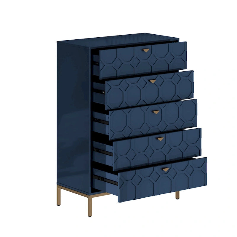 5-Drawer Storage Chest