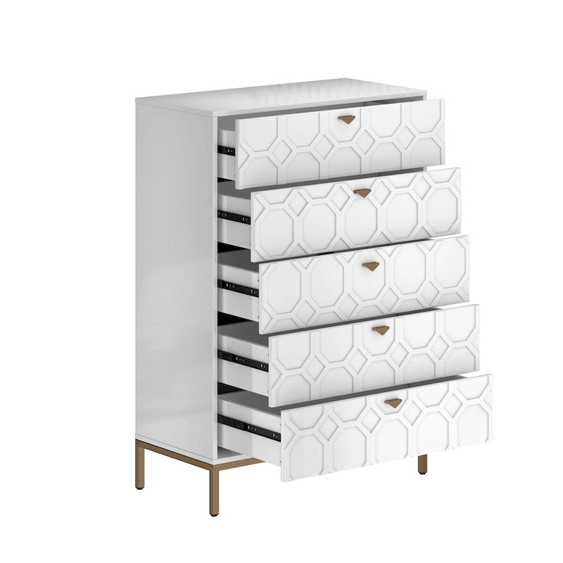 5-Drawer Storage Chest