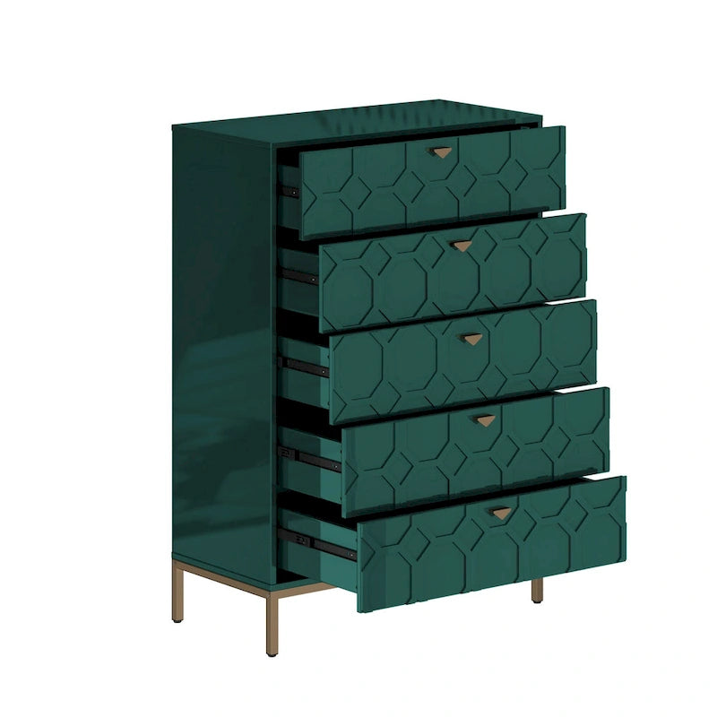 5-Drawer Storage Chest