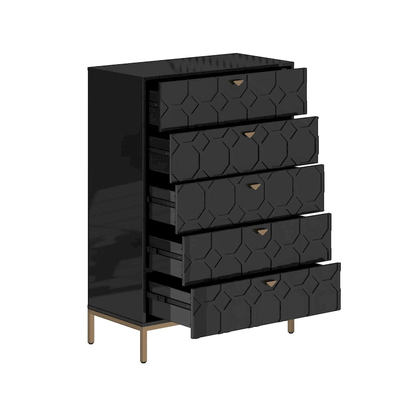5-Drawer Storage Chest