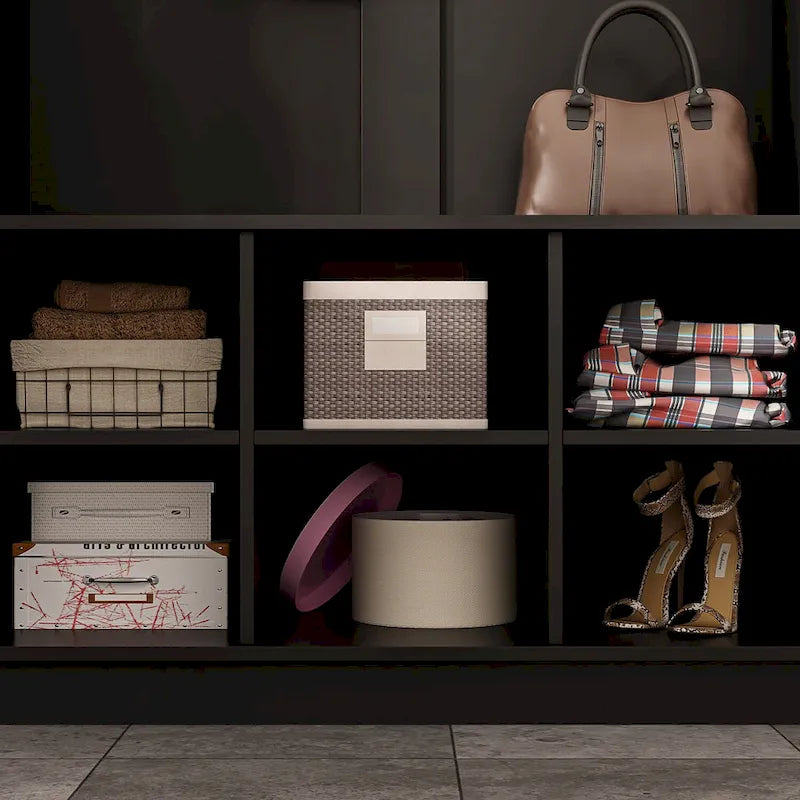3-in-1 Entryway Hall Tree with Storage Bench & Shoe Rack
