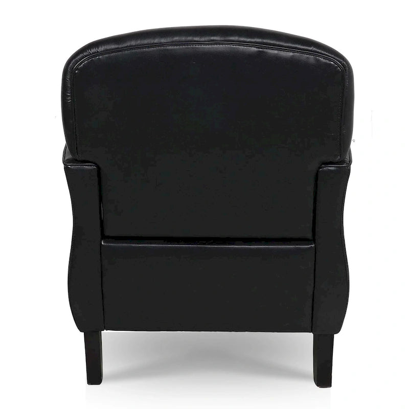 Gourd-Shape Woven Accent Chair with Tapered Birch Legs