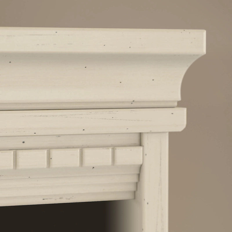 5-Shelf Bookcase with Adjustable Shelves – Antique Finish