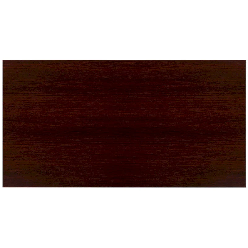 47" Industrial Style Office Desk with Heavy-Duty Steel Frame – Writing & Computer Table