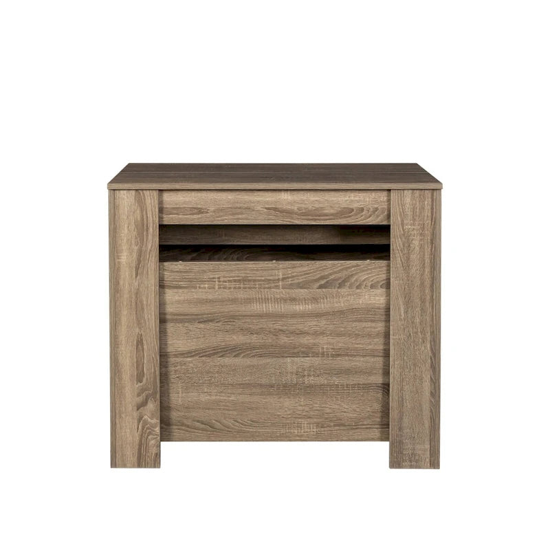 Extendable Wood Dining Table – Minimalist Console & Dining Table