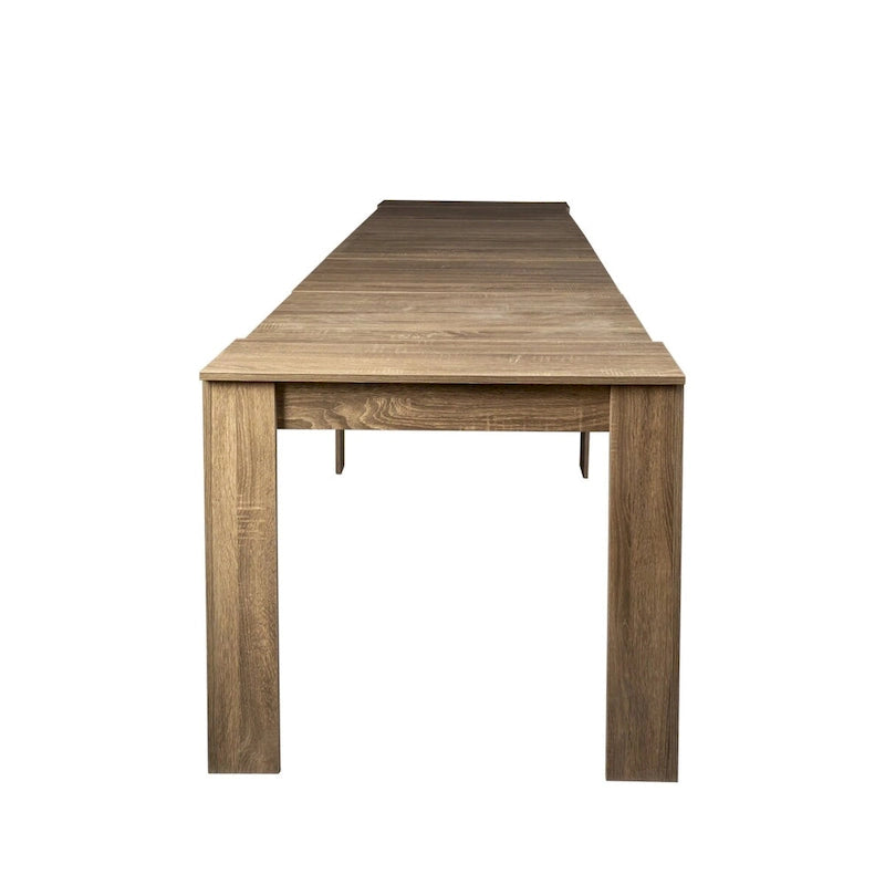 Extendable Wood Dining Table – Minimalist Console & Dining Table