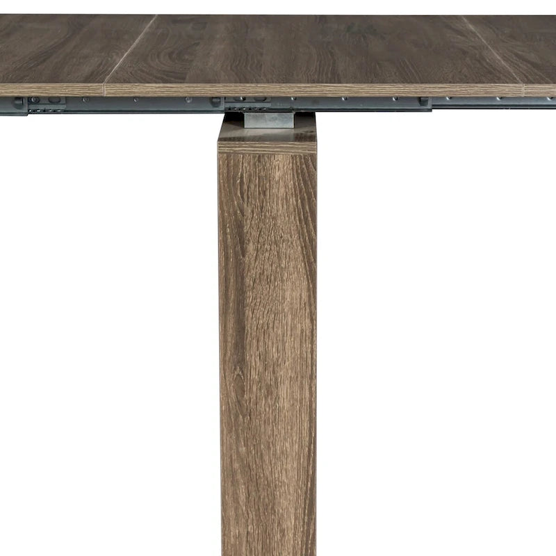 Extendable Wood Dining Table – Minimalist Console & Dining Table