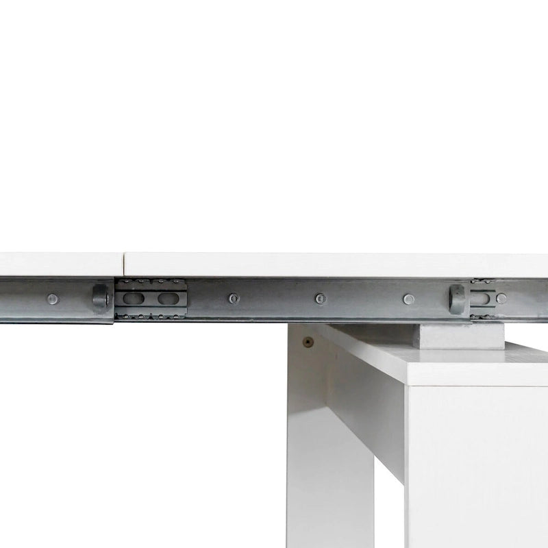 Extendable Wood Dining Table – Minimalist Console & Dining Table