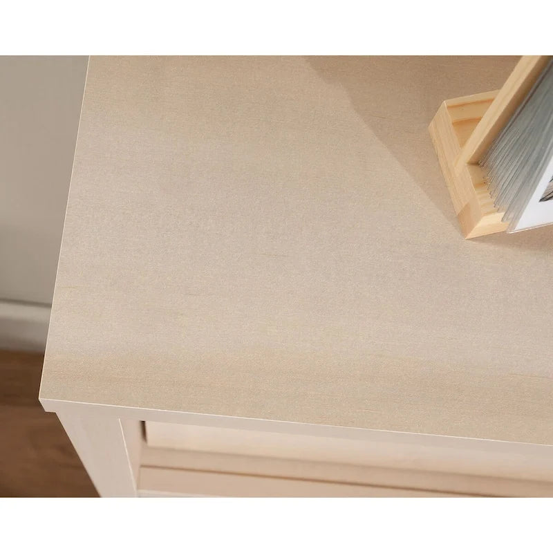 Bookcase Headboard with Sliding Door Storage — Full & Queen